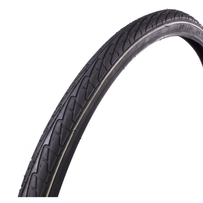 Benson Retro buitenband - 26 inch - zwart met witte lijn - stijlvol en duurzaam