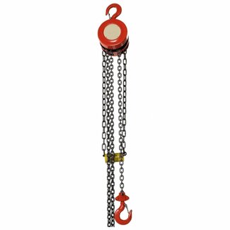 Benson Kettingtakel 1000 kilo - 1 ton -  Hefhoogte - 2.5 meter Ketting