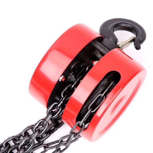 Benson Kettingtakel - 1000 kg - 2,5 meter hefhoogte - robuuste ketting