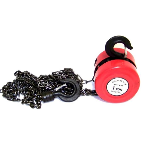 Benson Kettingtakel - 1000 kg - 2,5 meter hefhoogte - robuuste ketting