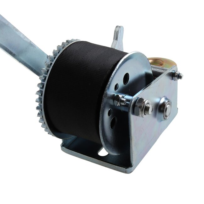 Benson Handlier - 360 kg trekkracht - 6 meter band met haak - Verzinkt - CE keurmerk