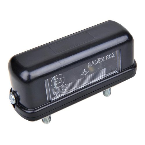 Benson Kentekenverlichting - Kunststof - 83 x 33 mm - Zwart Benson Kentekenverlichting - Kunststof - 83 x 33 mm - Zwart
