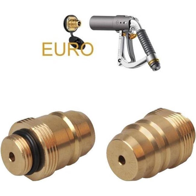 ProPlus Euroconnector LPG vulnippel - Spanje en Portugal - Messing - W21.8 schroefdraad