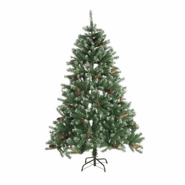 Christmas Gifts Kerstboom - Inclusief Dennenappels - 210 cm - Groen