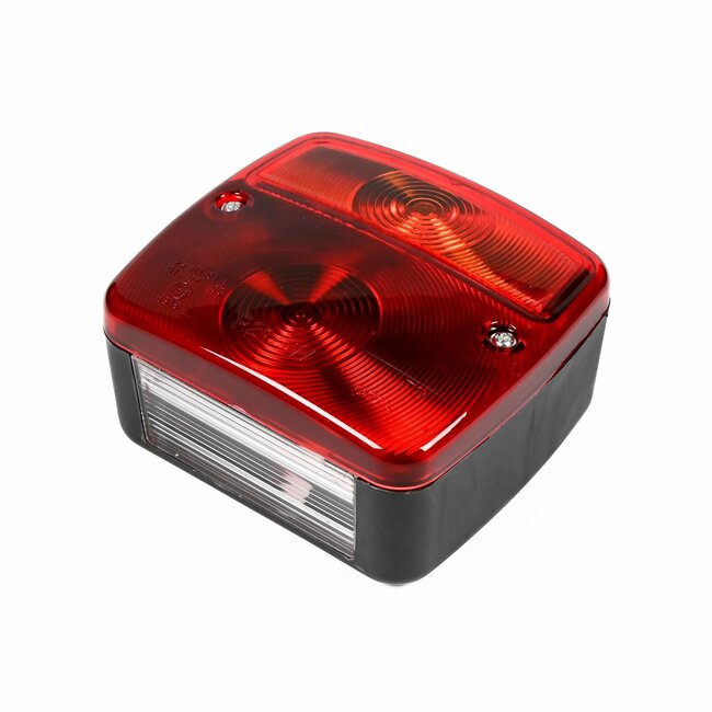 Benson Vierkant aanhangwagen achterlicht - multifunctioneel - 95 x 105 x 50 mm - exclusief lampen