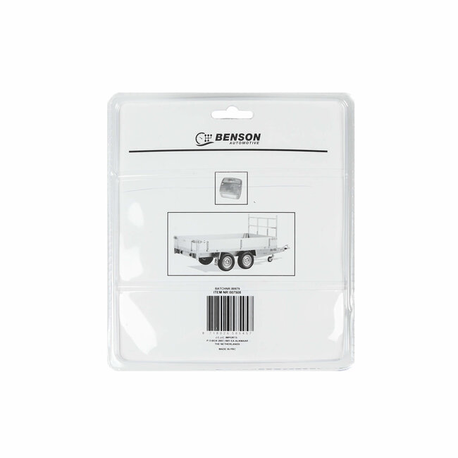 Benson Vierkant aanhangwagen achterlicht - multifunctioneel - 95 x 105 x 50 mm - exclusief lampen
