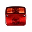 Benson Vierkant aanhangwagen achterlicht - multifunctioneel - 95 x 105 x 50 mm - exclusief lampen