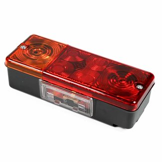 Benson Driekamer aanhangwagen achterlicht - 210 x 83 mm - universeel links/rechts - ECE goedgekeurd