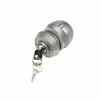 Benson Kogelvormig disselslot - 50 mm koppeling - Weerbestendig zinklegering - Inclusief 2 sleutels