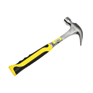 Hofftech Klauwhamer - Getemperde stalen kop - Ergonomische handgreep - 450 gram Hofftech Klauwhamer - Getemperde stalen kop - Ergonomische handgreep - 450 gram
