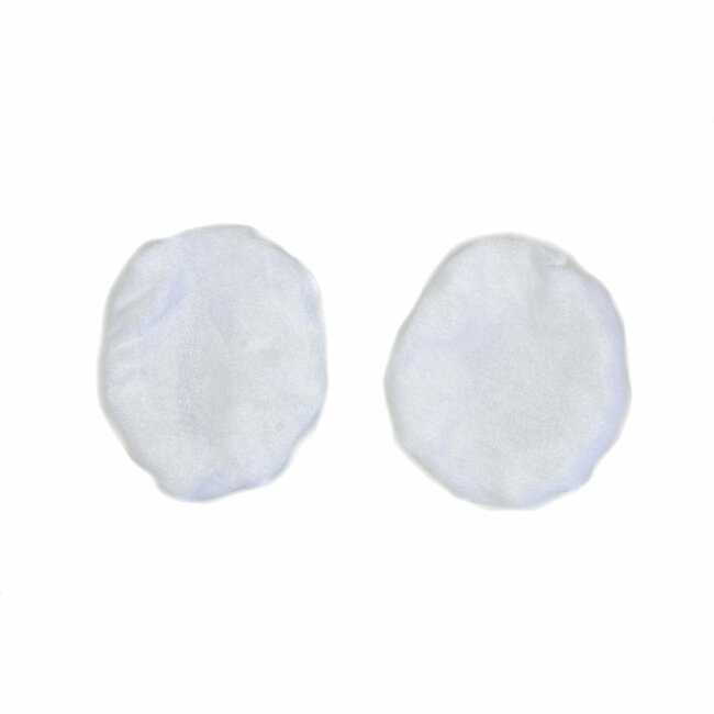 Hofftech Poetspad - Foam - Ø 150 mm - Wit - 2 stuks - Voor zwaar polijstwerk