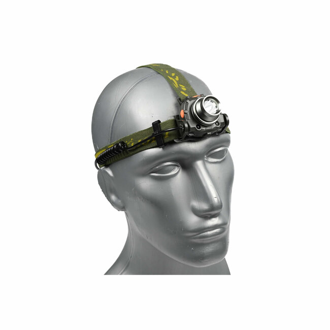 Hofftech Verstelbare LED-hoofdlamp - 3 Watt - Bewegingssensor - 100 lumen - Wit licht