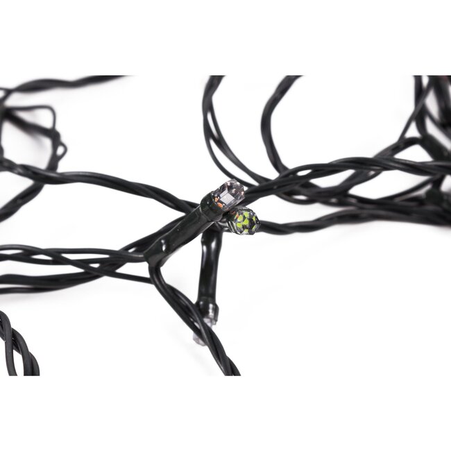 Benson Lichtsnoer - 200 gekleurde LED's - 24 meter - timer en dimmer - IP44