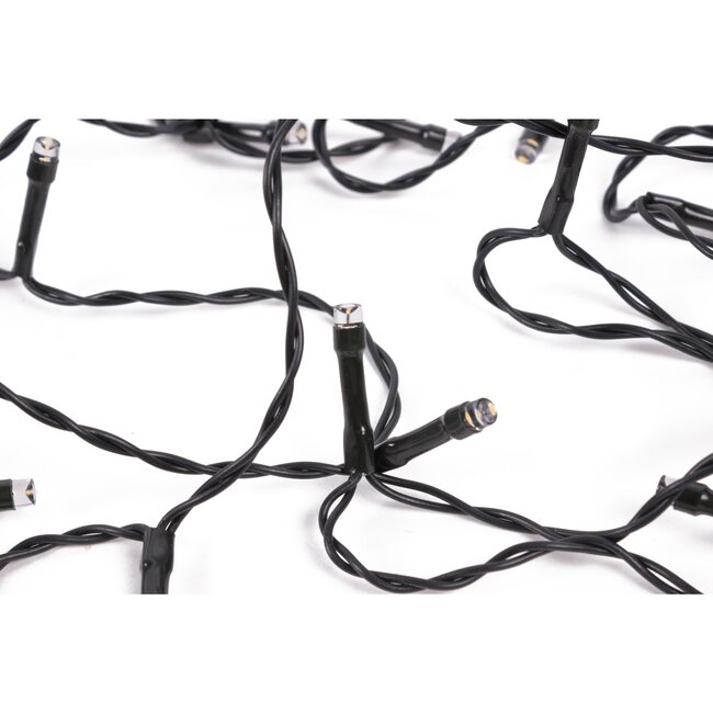 Benson LED lichtsnoer - warm wit - 100 LED's - 11,2 meter - IP44 - binnen en buiten