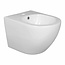 REA Carlo Mini Wandbidet - 49.5 cm - Glans Wit