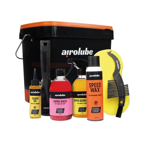 Airolube Fiets Onderhoudsset Oil - Duurzaam - Biologisch - 8 delig Airolube Fiets Onderhoudsset Oil - Duurzaam - Biologisch - 8 delig