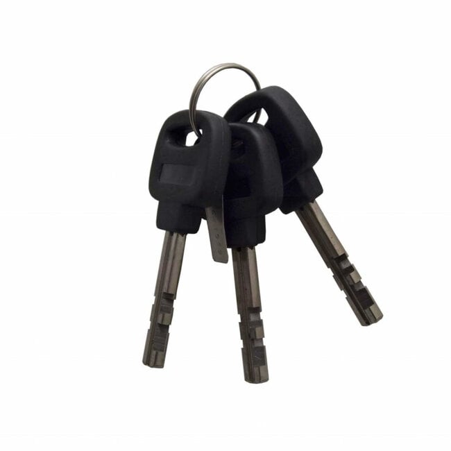 Stahlex Hangslot - 75 mm - Inclusief 3 sleutels - Ultieme beveiliging - Gehard staal