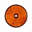 Benson Ronde reflector met schroefbevestiging - 60 mm - oranje - E4-gekeurd