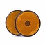 Benson Schroefbevestiging Reflector - Rond - 60 mm - Oranje - 2 stuks