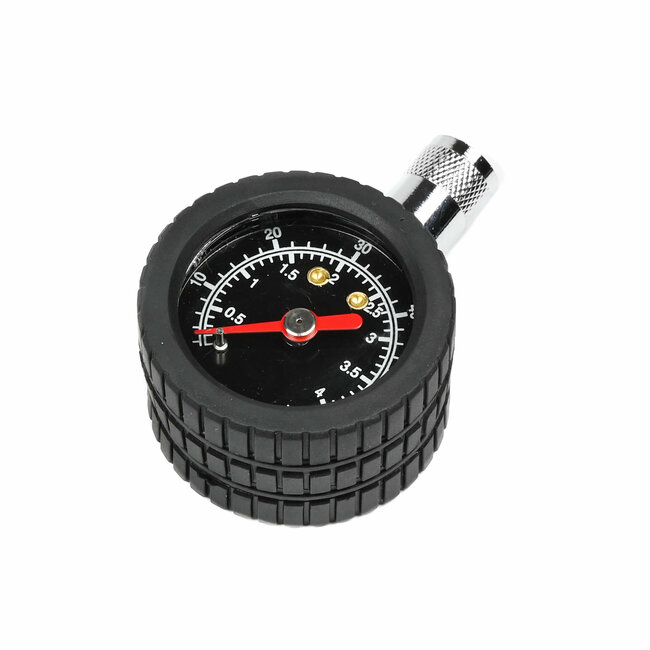 Benson Bandenspanningsmeter - Rubberen grip - Meetbereik 0-4 bar - Compact formaat