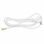 Benson Stroomsnoer met randaarde - 1.8 meter - wit - max. 2500W
