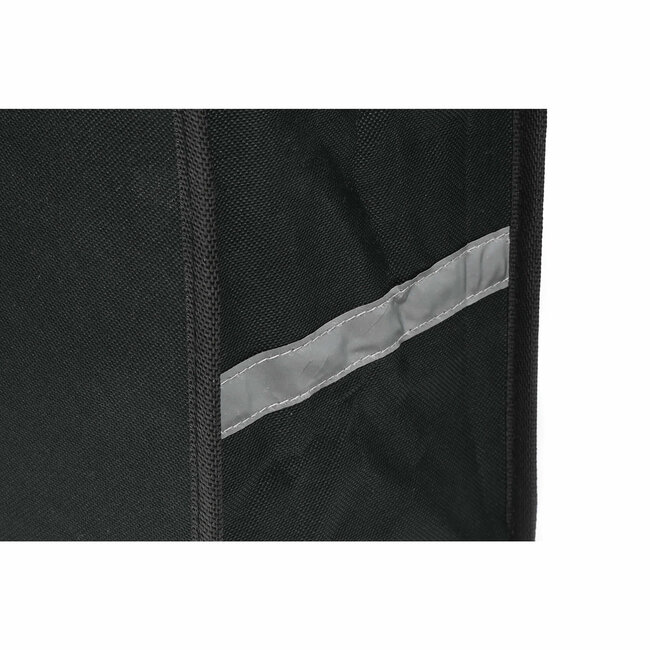 Lastpak Enkele fietstas - gepatenteerde vergrendeling - 17 liter - zwart