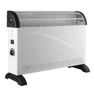 Benson Convector heater - 3 standen - oververhittingsbeveiliging - 25 m² - wit