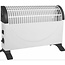 Benson Convector heater - 3 standen - oververhittingsbeveiliging - 52 x 17 x 32,5 cm - wit