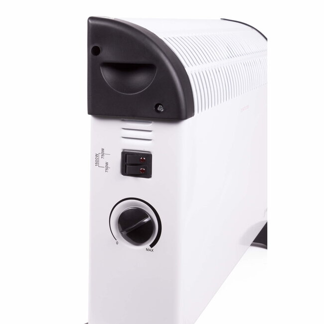Benson Convector heater - 3 standen - oververhittingsbeveiliging - 52 x 17 x 32,5 cm - wit