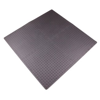 Benson Puzzelmat - Foam Vloertegels - Afneembare Zijkanten - 60 x 60 cm - 4 stuks - Antraciet Grijs