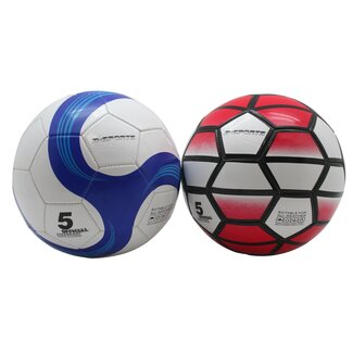 Benson Voetbal - Maat 5 - 260 gram - Ø 23 cm - Duurzaam kunstleer - Mixkleur