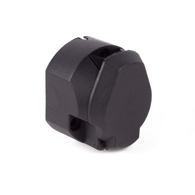 Benson 13-polige stekkerdoos - robuust kunststof - auto en camper - extra functies