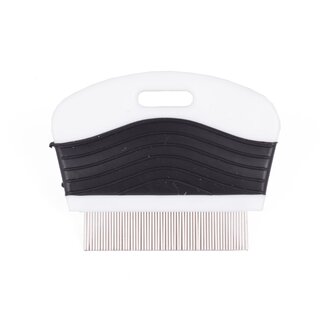 Benson Antislip vlooienkam - ergonomisch - 13 mm tanden - 7,3 x 6 cm Benson Antislip vlooienkam - ergonomisch - 13 mm tanden - 7,3 x 6 cm