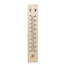 Benson Hout Thermometer - Celsius/ Fahrenheit - 40 Graden tot + 50 Graden