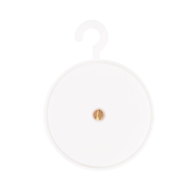 Benson Analoog koelkast- en vriezerthermometer - rond - Ø 44 mm - wit - meetbereik -30°C tot +50°C