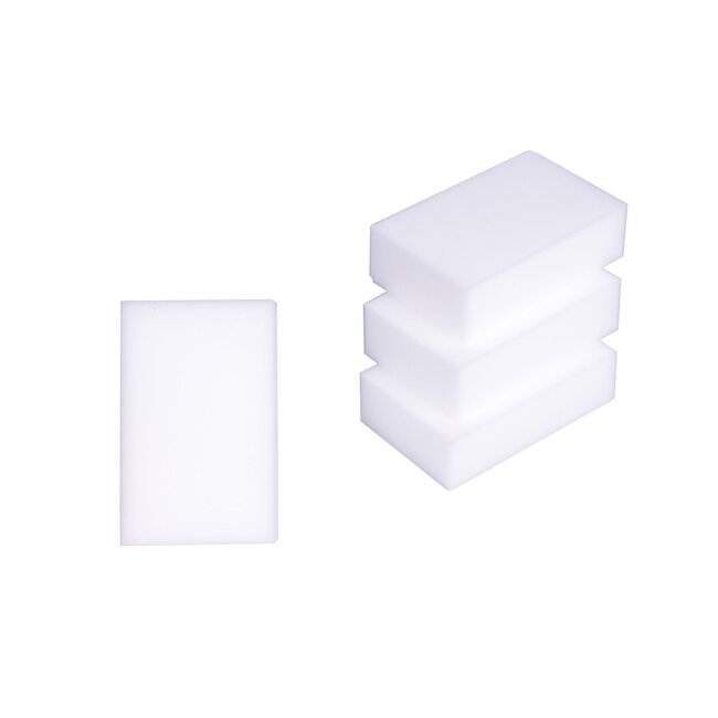 Benson Magische wonderspons - krachtig, herbruikbaar, 9,5 x 6 cm - 4 stuks