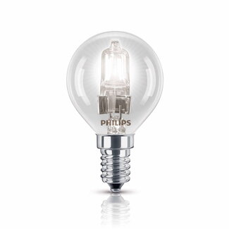 Philips Eco-Halogeen Warmwit Kogellamp - 42 Watt E14 - Dimbaar