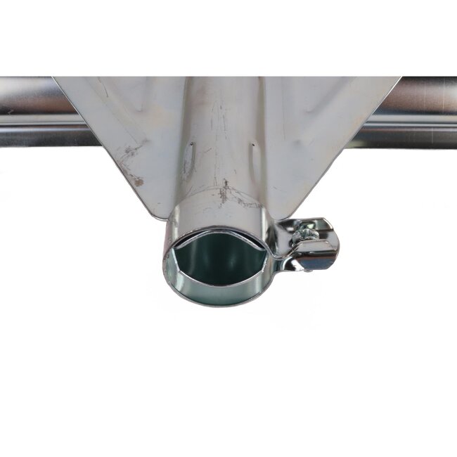 Benson Vloertrekker - Metaal met dubbel rubber - 75 cm - Zwart