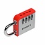 Stahlex Hangslot met cijfercode - aluminium - 85 mm - 4-cijferige combinatie