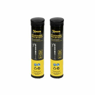 Benson Vetpatronen - Smeervet - Waterbestendig - Zuurvrij - 85 gram - 2 stuks