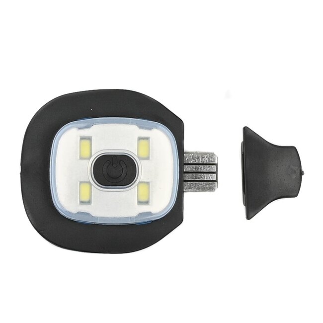 Benson Warme muts met oplaadbare LED-verlichting - Mix kleur - Drie lichtstanden