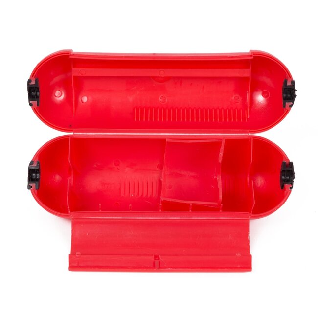 Benson Veiligheidsbox voor stekkerverbindingen - spatwaterdicht - rood - Ø 65 mm - 21 cm