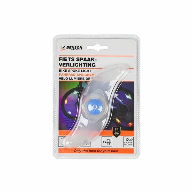 Benson LED spaakverlichting - 4 functies - snelle montage - waterbestendig