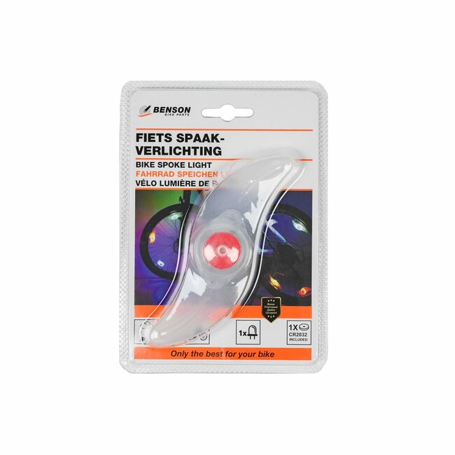 Benson LED spaakverlichting - 4 functies - snelle montage - waterbestendig