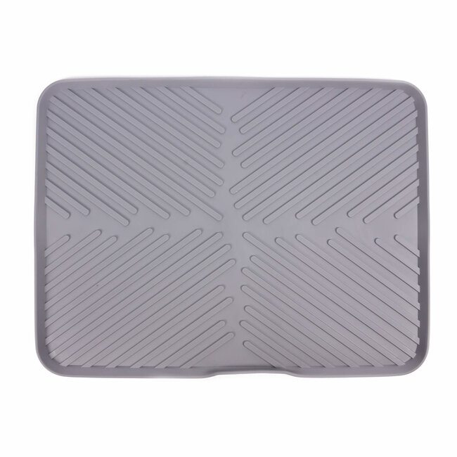 Benson Siliconen afdruipmat - hittebestendig - 40.6 x 37 cm - grijs