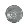 Benson Gootsteenmat - PVC - Rond Ø 28 cm - Grijs Benson Gootsteenmat - PVC - Rond Ø 28 cm - Grijs