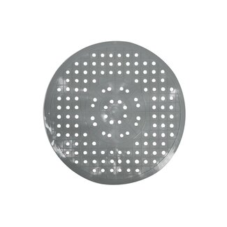 Benson Ronde gootsteenmat - PVC - Beschermend - Grijs - Ø 28 cm