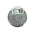 Benson Ronde gootsteenmat - PVC - Beschermend - Grijs - Ø 28 cm