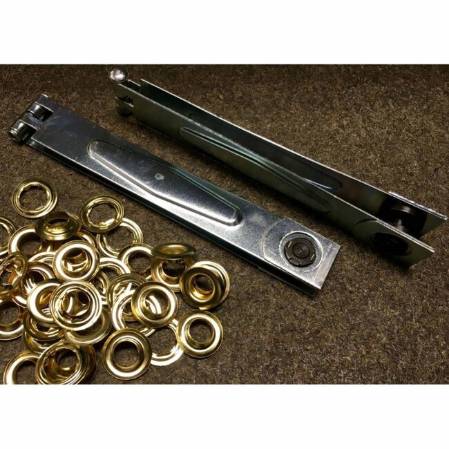 Benson Zeilringtang met hamer - Inclusief 100 ogen - Binnendiameter 10 mm