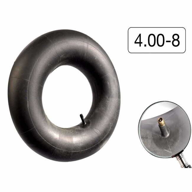 Benson Binnenband voor bolderkar en kruiwagen - 400 mm diameter - 100 mm breedte - recht ventiel